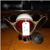 Image 1 : Original The Fireplace Restaurant - Red Hanging Chandelier From The Front Order Countertop