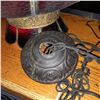 Image 2 : Original The Fireplace Restaurant - Red Hanging Chandelier From The Front Order Countertop