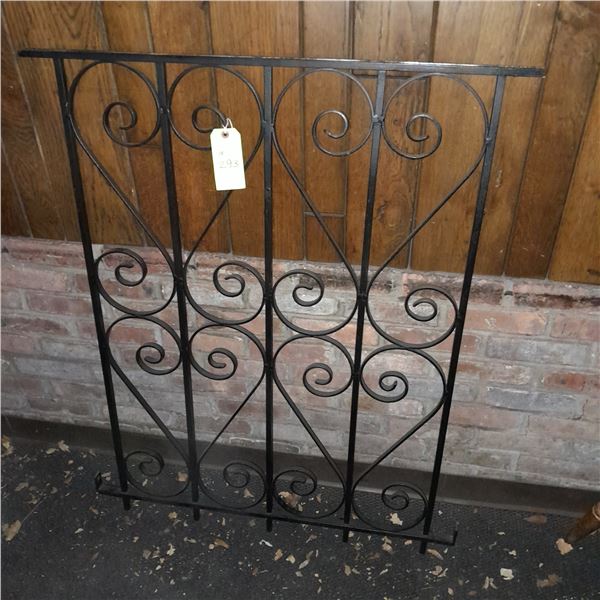The Fireplace Restaurant - Exterior Cast Iron Fence Section