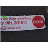 Image 3 : Original The Fireplace Restaurant - 60th Anniversary Vinyl Banner Sign