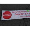 Image 2 : Original The Fireplace Restaurant - 60th Anniversary Vinyl Banner Sign