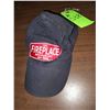 Image 1 : The Fireplace Restaurant - Blue Baseball Cap With Embroidered Patch On Front