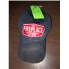 Image 1 : The Fireplace Restaurant - Blue Baseball Cap With Embroidered Patch On Front