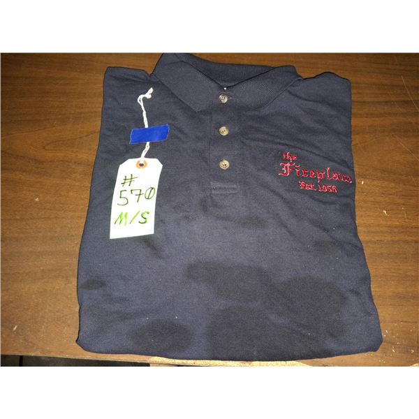 The Fireplace Restaurant - RARE Embroidered Collared Polo Shirt