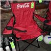 Image 1 : The Fireplace Restaurant - Folding Coca Cola Camping Chair