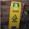 Image 1 : The Fireplace Restaurant - Folding Wet Floor Caution Sign