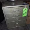 Image 1 : The Fireplace Restaurant - 5 Drawer Mini Metal Tabletop Cabinet