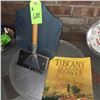 The Fireplace Restaurant - Pizza Kit W/ Grill Brush, Pizza Baking Pan, Pizza Pie Ladle, & Tuscany Co