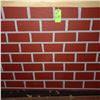 Image 1 : The Fireplace Restaurant - HUGE Hand Painted Brick Wooden Plywood Panels From Their Parade Float