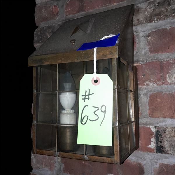 The Fireplace Restaurant - Wall Mounted Lantern Lighting Fixture