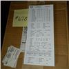Image 1 : The Fireplace Restaurant - Large Box Of Customer Order Memo Pads
