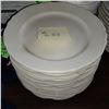 Image 1 : The Fireplace Restaurant - Stack Of Dinner Plates (Some Are Chipped)