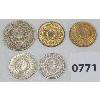 Image 2 : LOT OF 5 - JUGOSLAVIAN COINS 