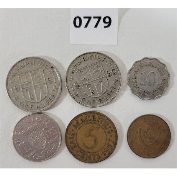 MISC FOREIGN COIN ALBUM - INCL GHANA, ITALY, TANZANIA ETC