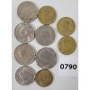 Image 2 : LOT OF 10 - THAILAND COINS / BAHTS