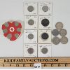 Image 1 : LOT OF 14 - MISC FOREIGN COINS INCL ITALY, SWITZERLAND & U.S. HALF DOLLAR