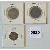 820  LOT OF 3  ONE CENT PCS INCL NOVA SCOTIA 1864, NEWFOUNDLAND 1941 ETC