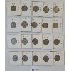 Image 2 : LOT OF 20 - U.S. 5 CENT COINS - INCL 1929 &1937 INDIAN HEADS