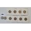 Image 2 : LOT OF 10 - U.S. 5 CENT - INCL 1948-1972