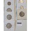 Image 2 : LOT OF 18 - CDN 10 CENT & 25 CENT COINS