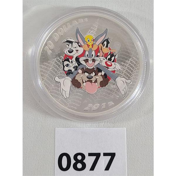 RCM 2015 $20 SILVER COIN - LOONEY TUNES