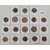 Image 1 : LOT OF 18 - U.K. & IRELAND LARGE PENNIES, HALF PENNIES & PENCE