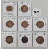 Image 1 : LOT OF 8 - CDN PENNIES - INCL 1906, '10 & '14 ETC