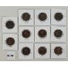 Image 2 : LOT OF 11 - U.K. HALF PENNIES - INCL 1883-1901