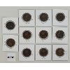 Image 2 : LOT OF 11 - U.K. HALF PENNIES - INCL 1883-1901