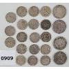 Image 2 : JOB LOT - CDN 5 & 25 CENT COINS - INCL 1943, 1957 & 1964 ETC