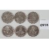 Image 1 : LOT OF 6 - U.S. HALF DOLLARS - INCL 1976, 1980 & 1981 ETC