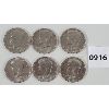 Image 2 : LOT OF 6 - U.S. HALF DOLLARS - INCL 1976, 1980 & 1981 ETC