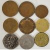 Image 2 : LOT OF 9 - MISC WORLD COINS - INCL MEXICO, NEW ZEALAND & BRITISH CARIBBEAN TERRITORIES