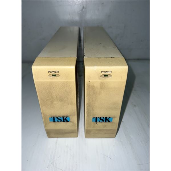 Lot of (2) TSK #E-PV11-0000 Amplifiers