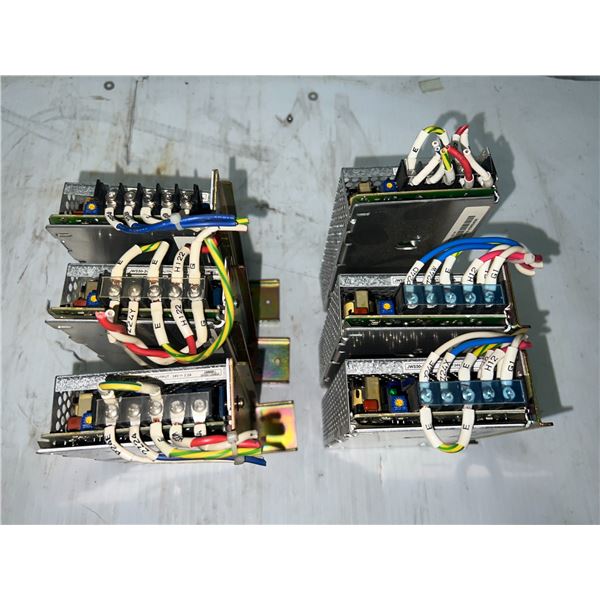 Lot of (6) Lambda #JWS50-24/A Power Supplies