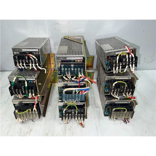 Lot of (9) Lambda #JWS150-24/A Power Supplies