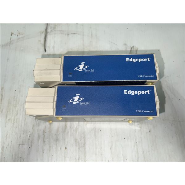 Lot of (2) Edgeport #EDGEPORT/8  /#50001314-01 USB Converters