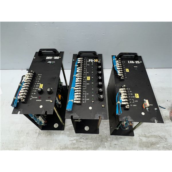 Lot of (3) Drives #PS-30, #LVA-25, #DRV-180