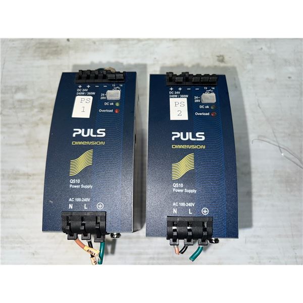 Lot of (2) Puls #QS10.241 Power Supplies