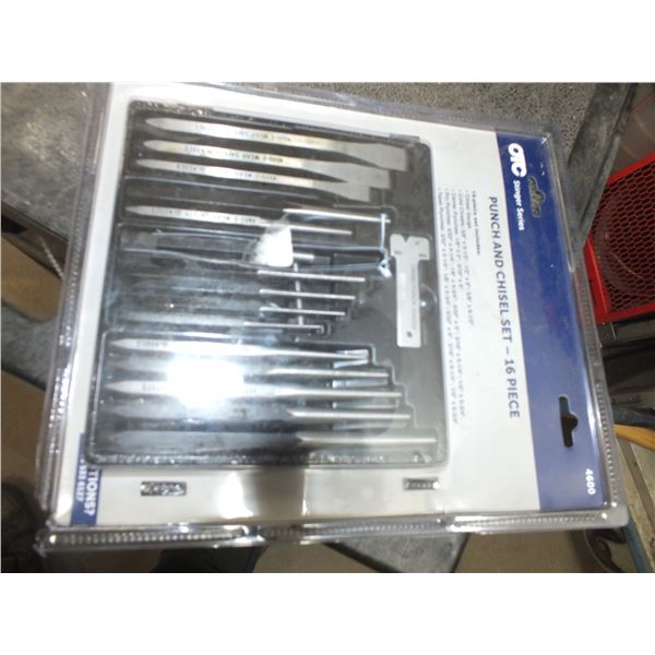 16pc Punch & Chisel Set