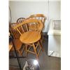 Image 2 : 4 Stools & 2 Wooden Chairs