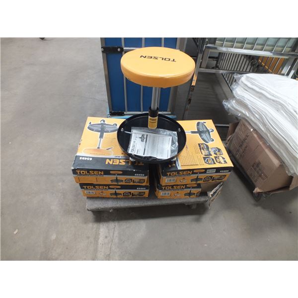 5 Tolsen Mechanics Stools