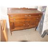 Image 2 : Antique Table & 6 Chairs w/ Side Board