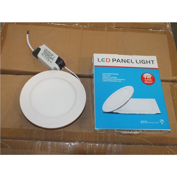 10 9 Watt LED Panel Lights