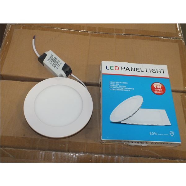 10 9 Watt LED Panel Lights