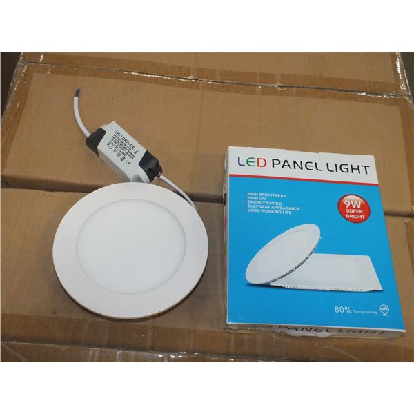 10 9 Watt LED Panel Lights