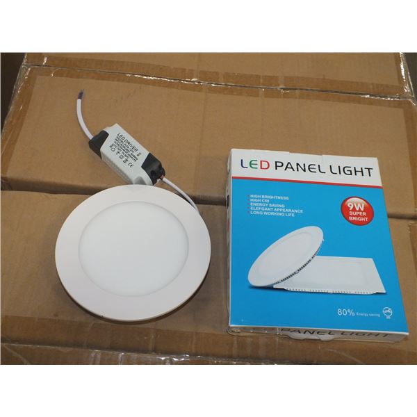 10 9 Watt LED Panel Lights