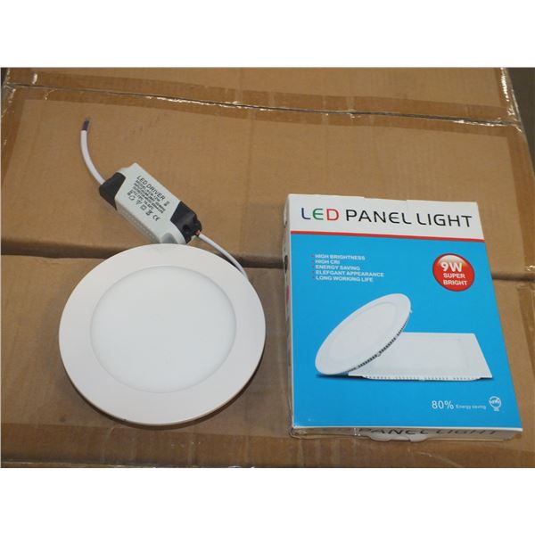 10 9 Watt LED Panel Lights