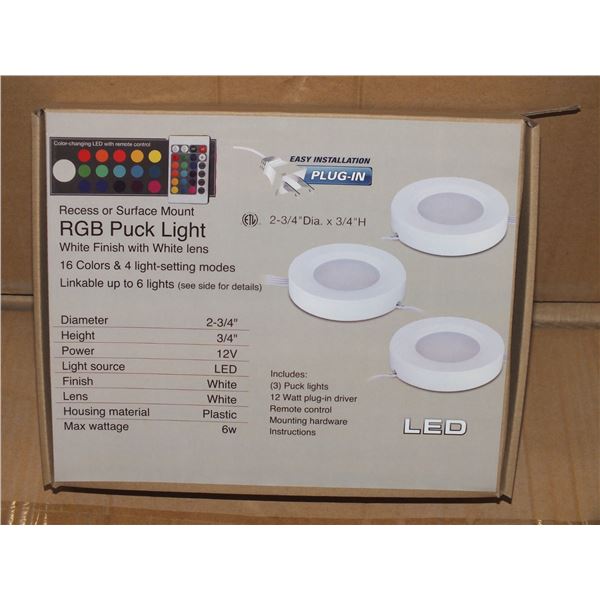 RGB Puck Lights