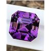 Image 1 : Natural Asscher Purple Amethyst 20.00 MM - FL/VVS